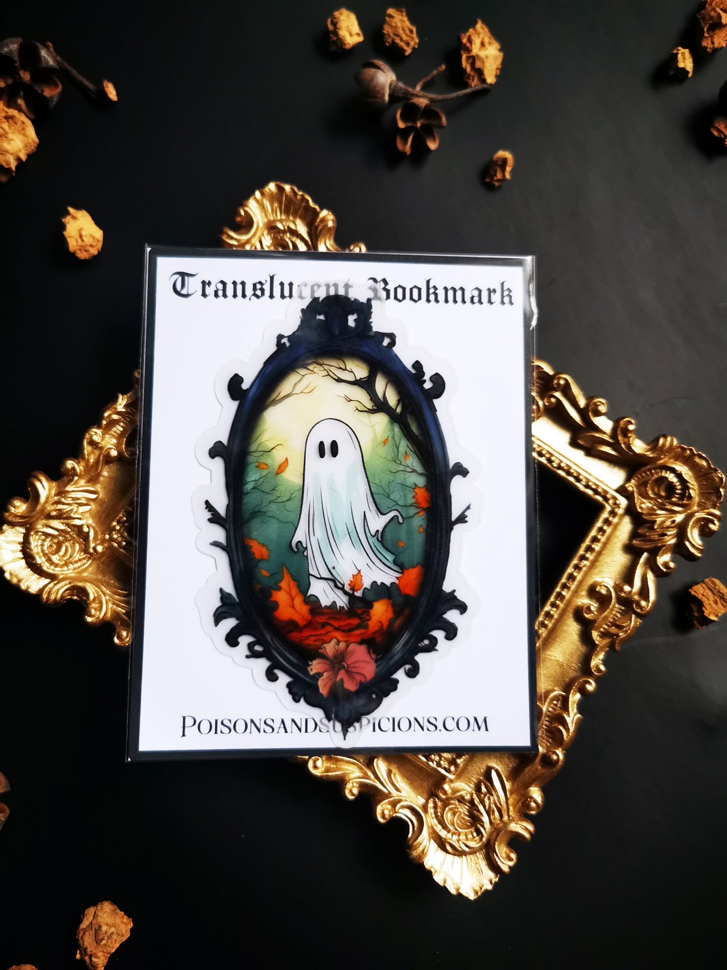 Translucent Bookmark “Ghost Portrait”