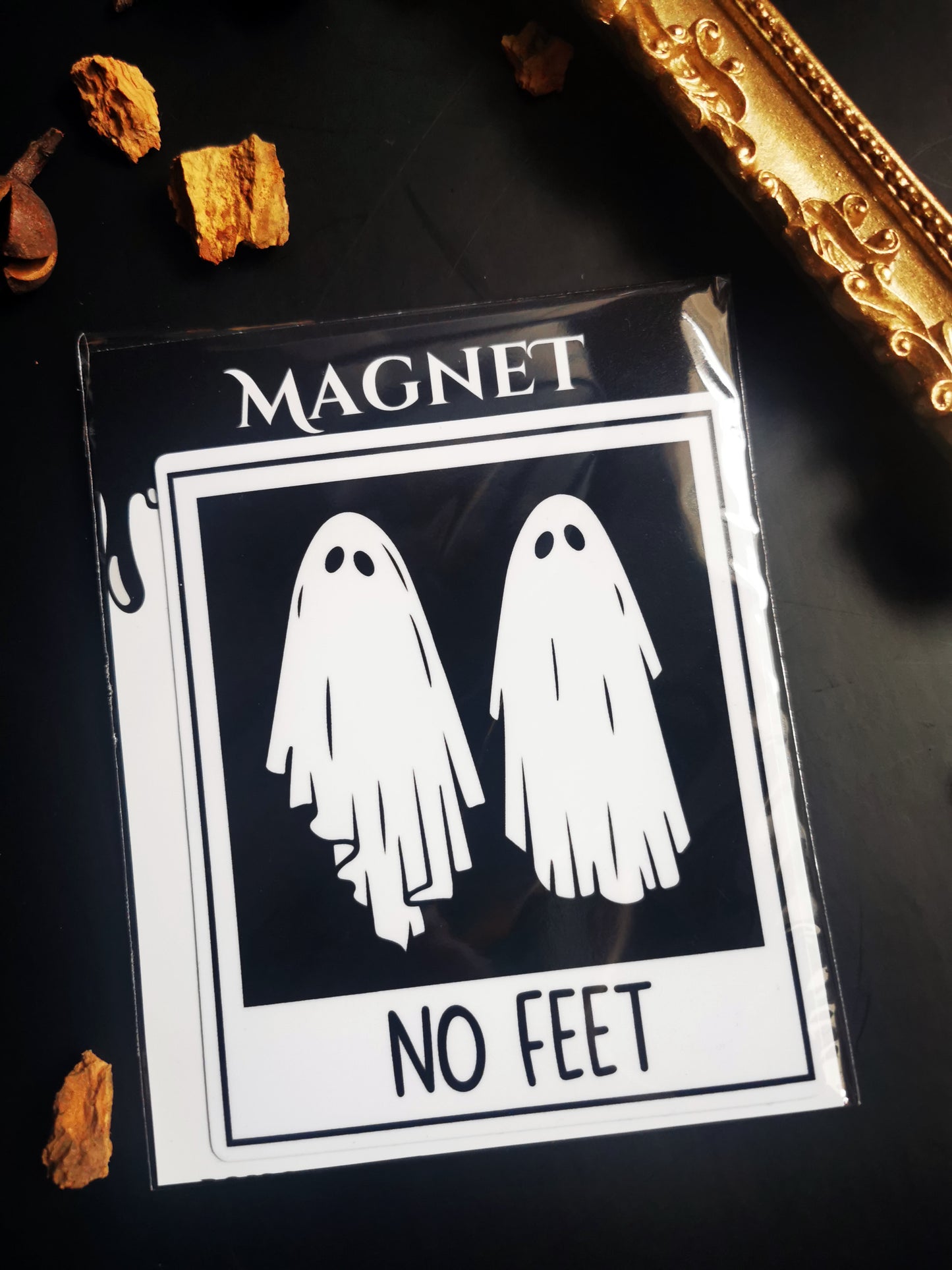 Magnet "Ghosts No Feet"