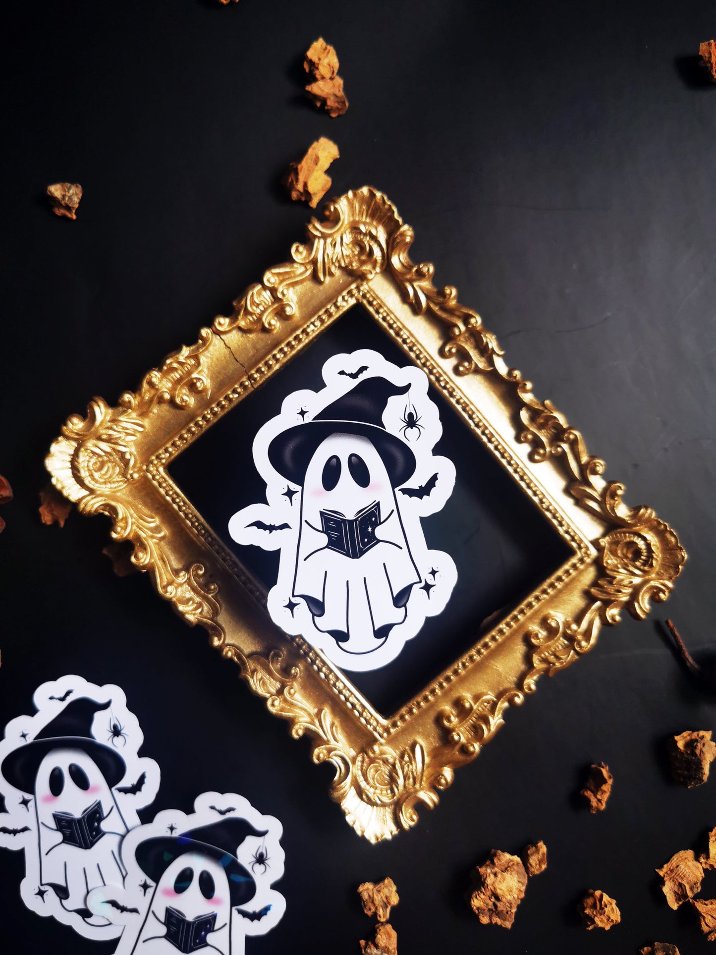 “Ghost Witch” stickers