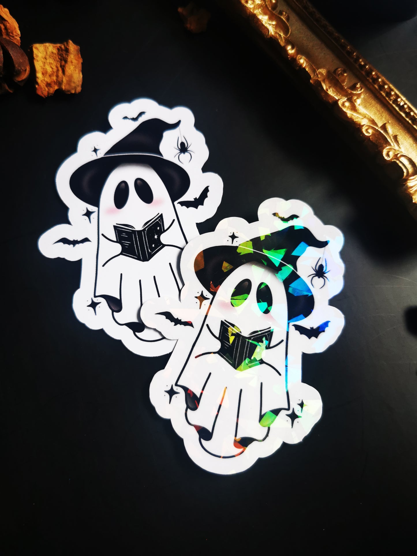 “Ghost Witch” stickers