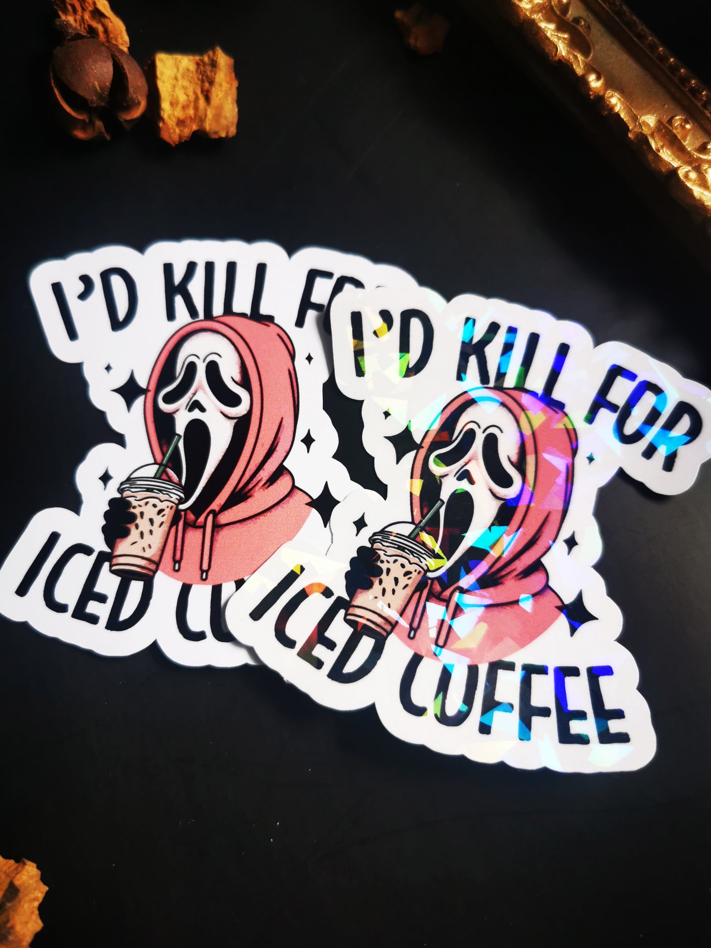 Stickers "Kill For Iced Coffee"