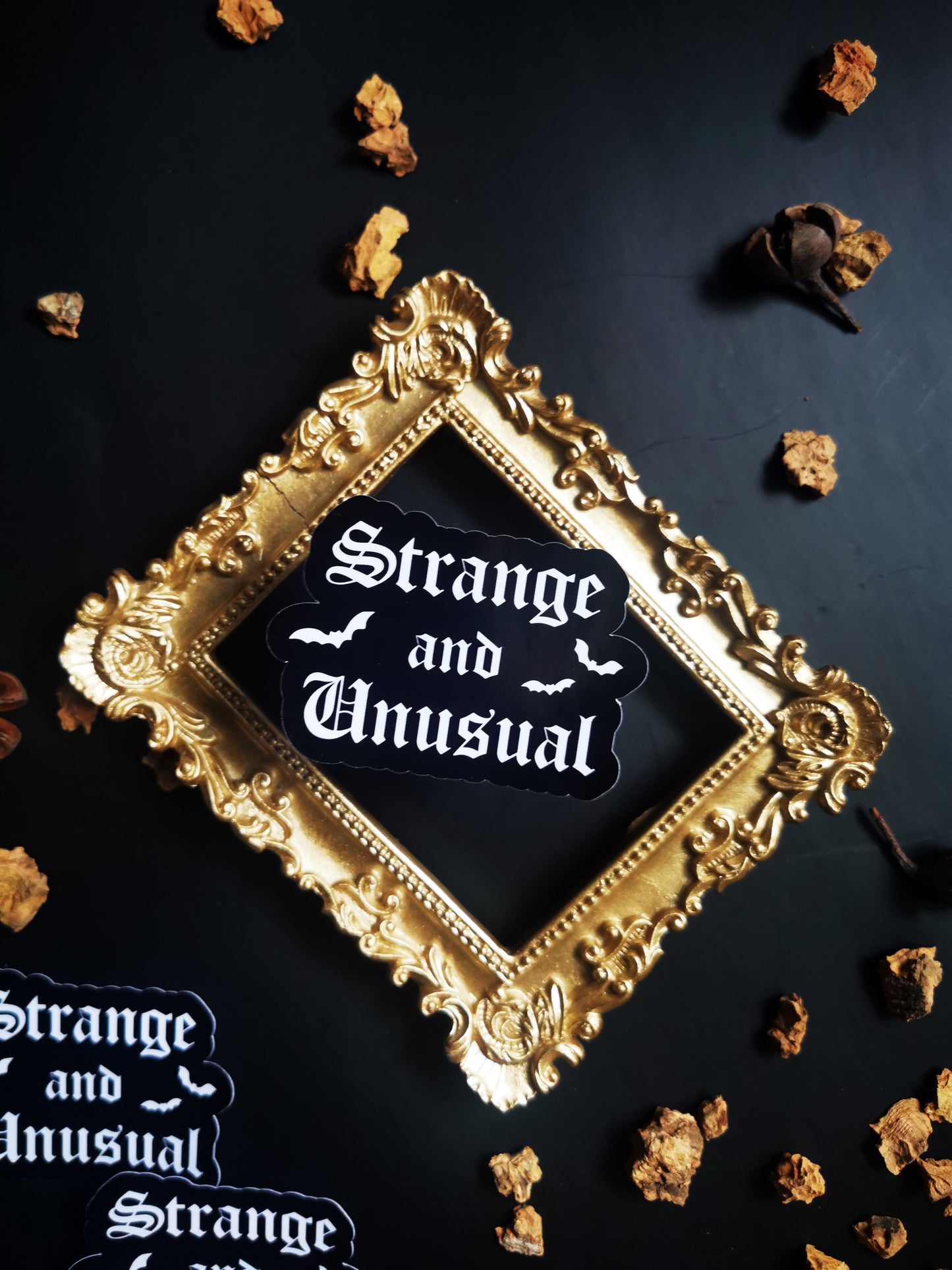 “Strange and Unusual” Stickers