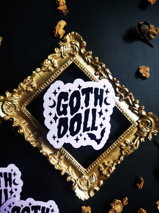 Stickers Light Pink "Goth Doll"