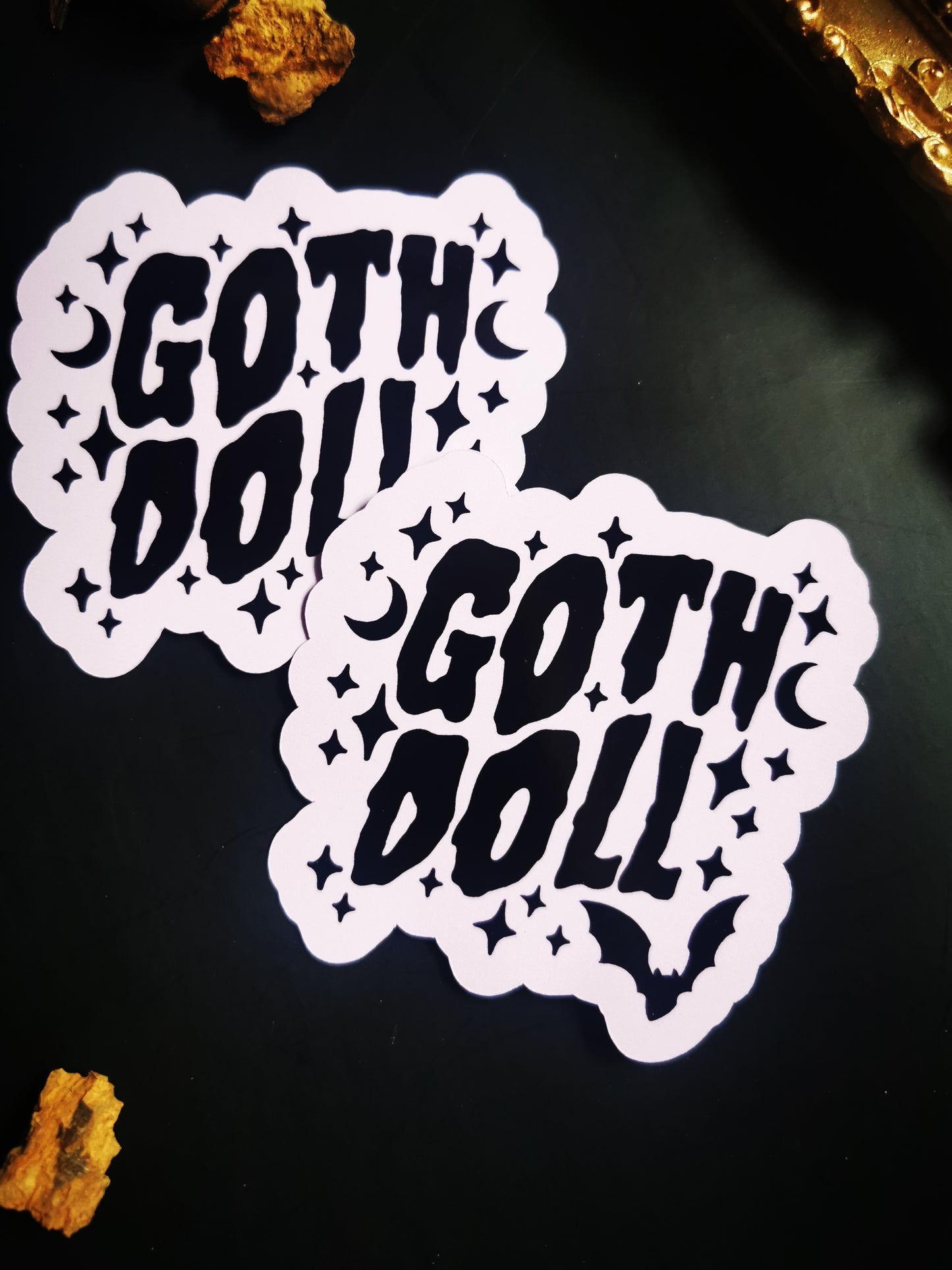 Stickers Light Pink "Goth Doll"