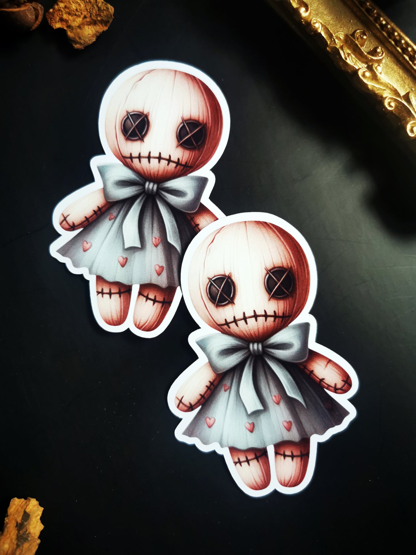 “Creepy Doll” stickers