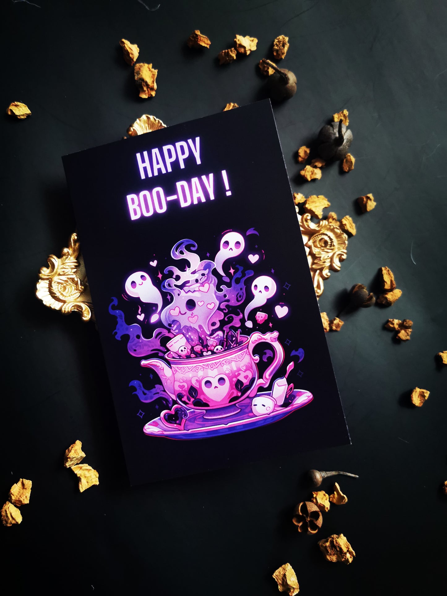 Carte de Voeux "Happy Boo-Day"