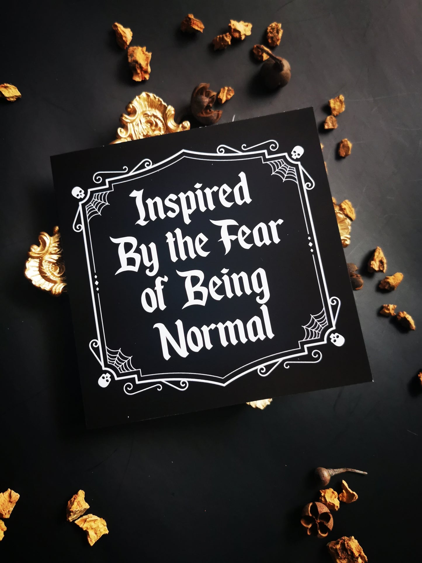 Greeting Card “Inspired by the Fear”