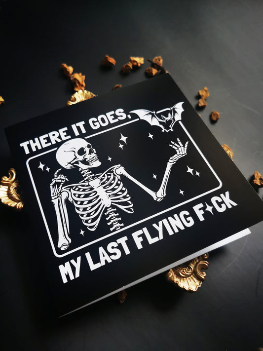 Greeting Card "My Last Flying"