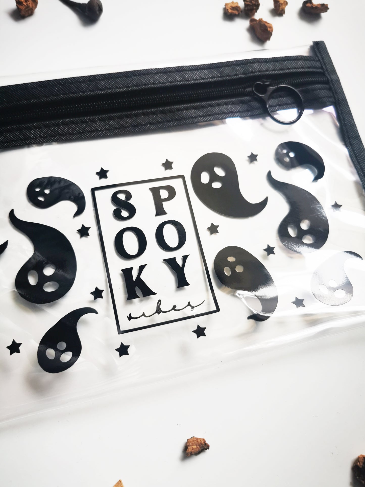 Transparent Pencil Case “Spooky Vibes”