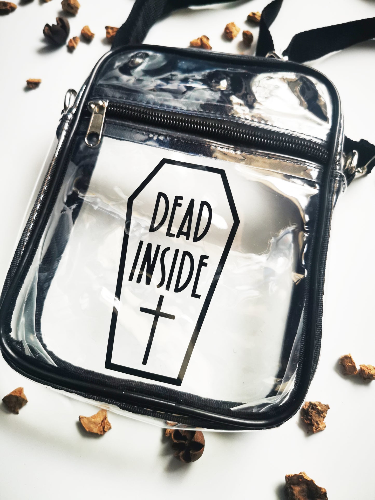 Transparent Bag "Dead Inside"