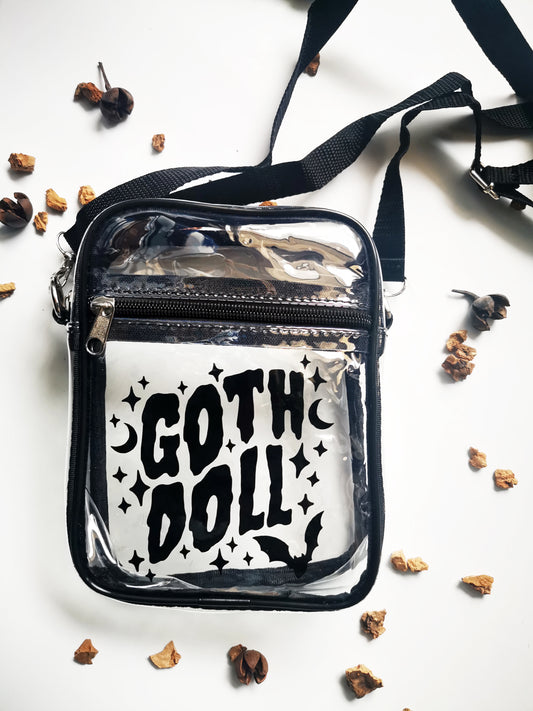 Sac Transparent "Goth Doll"