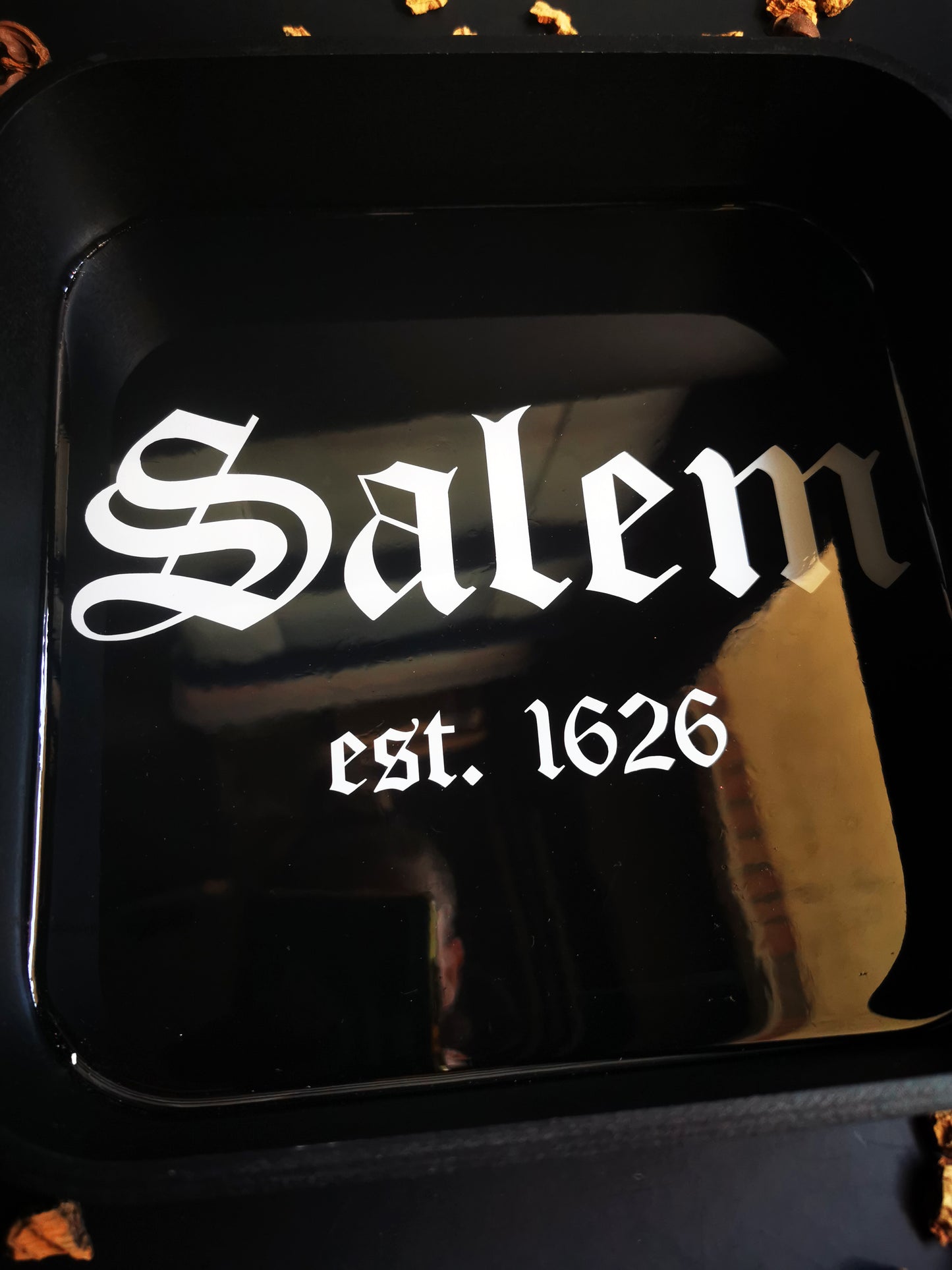 Black Tray "Salem est. 1626"