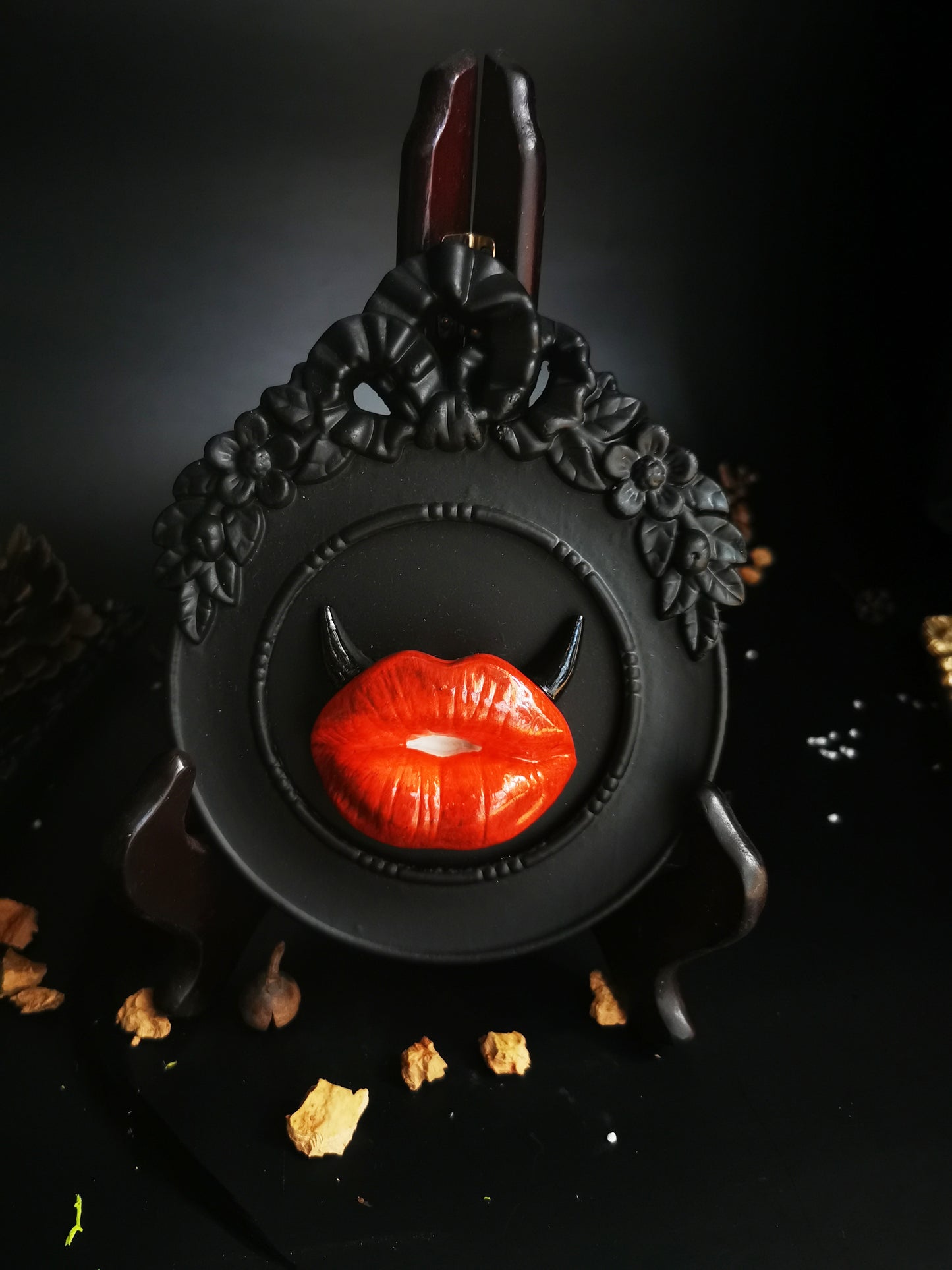 Cadre Vintage "Devil Lips 2"