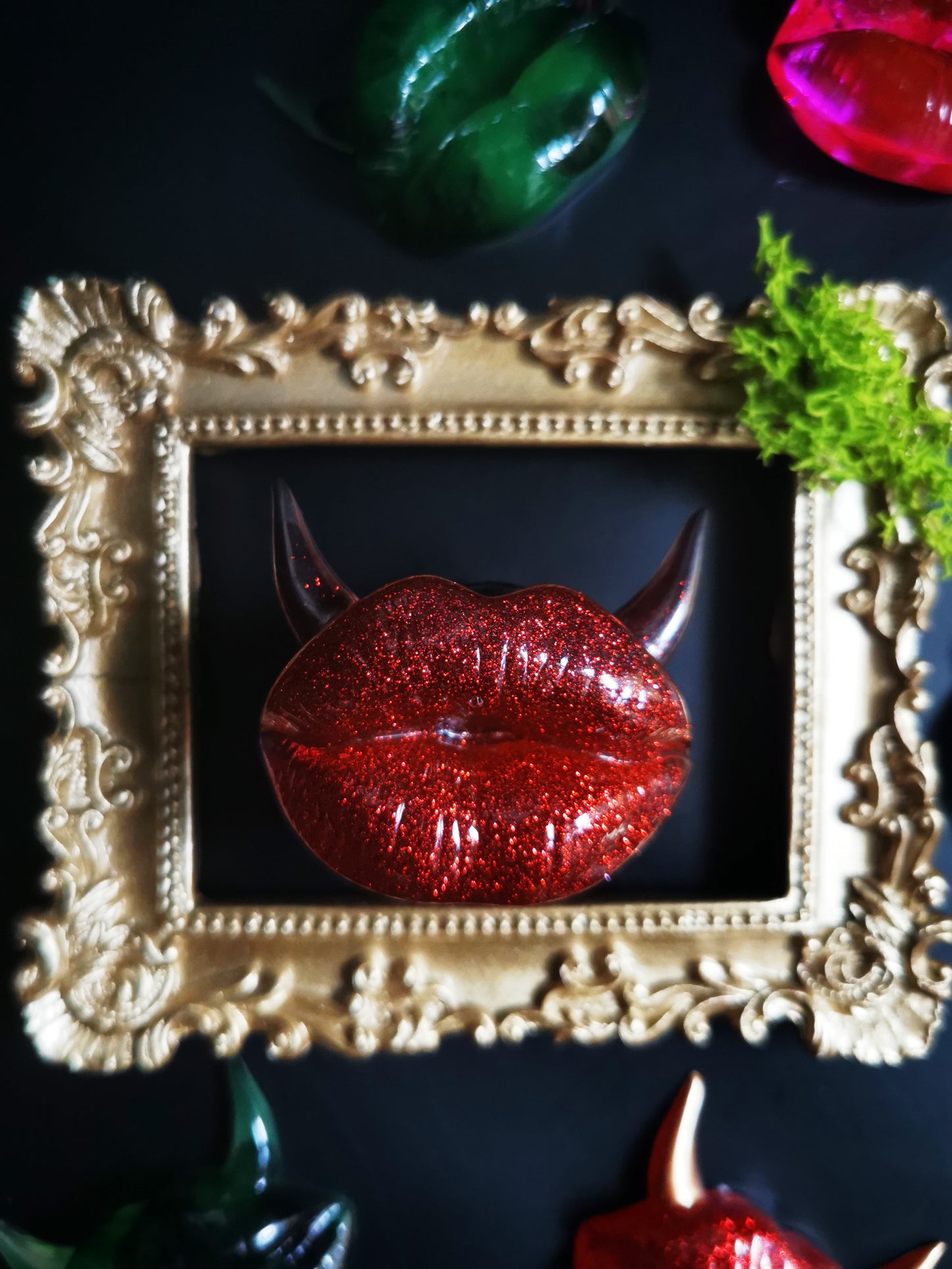 Demonic Lips Magnet (Several Colors)