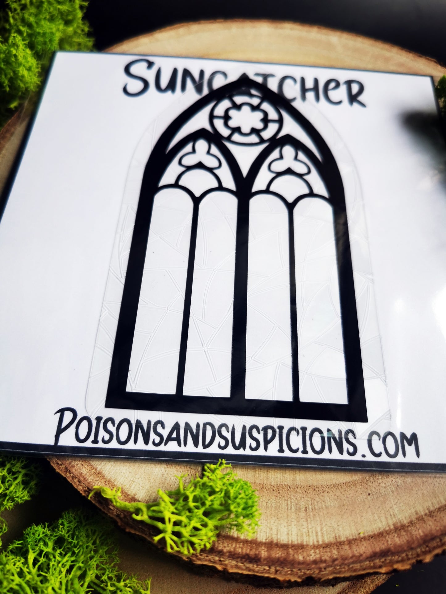 Sun Catcher "Gothic Church Window"