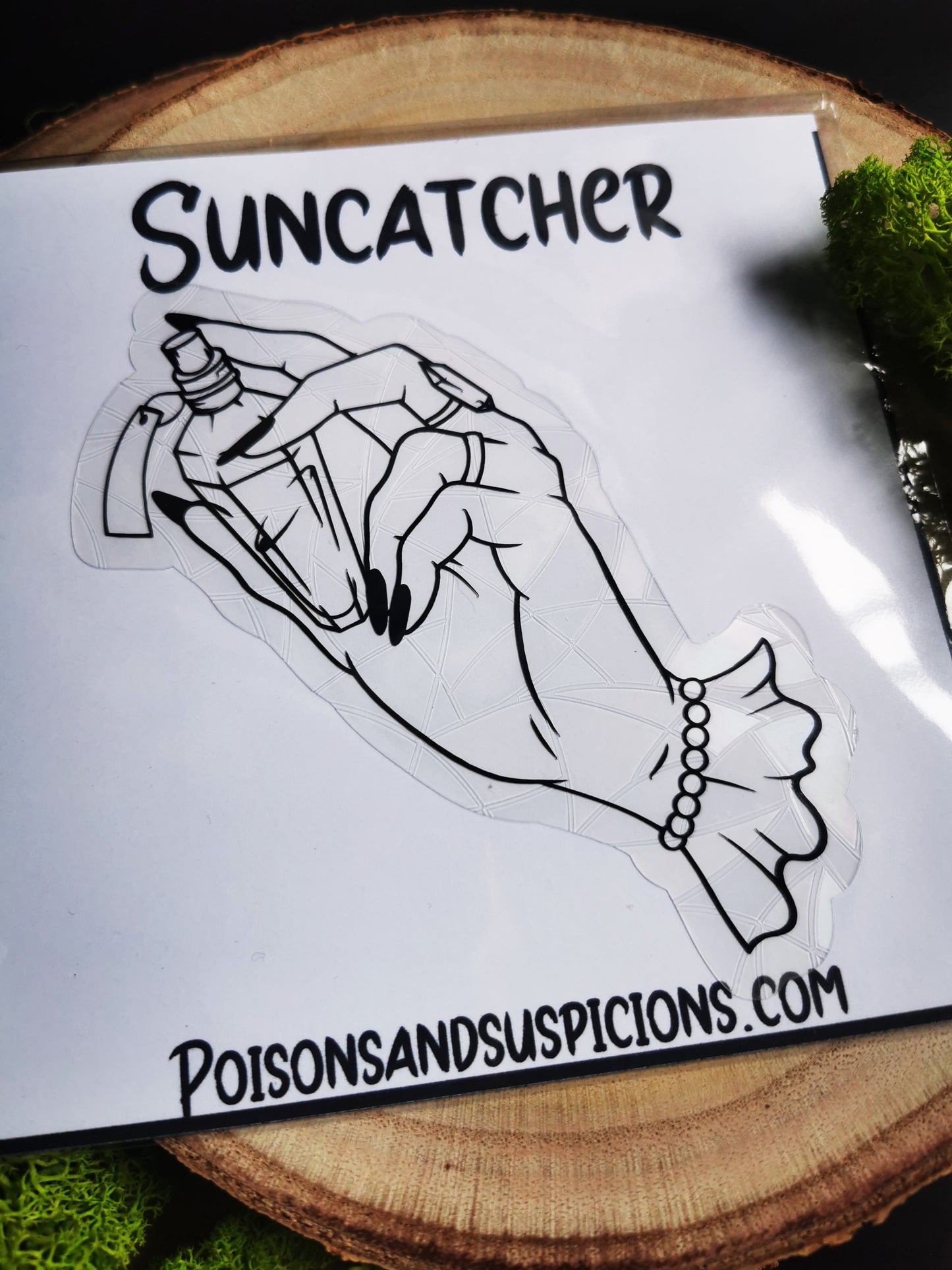 “Poison Hand” Sun Catcher