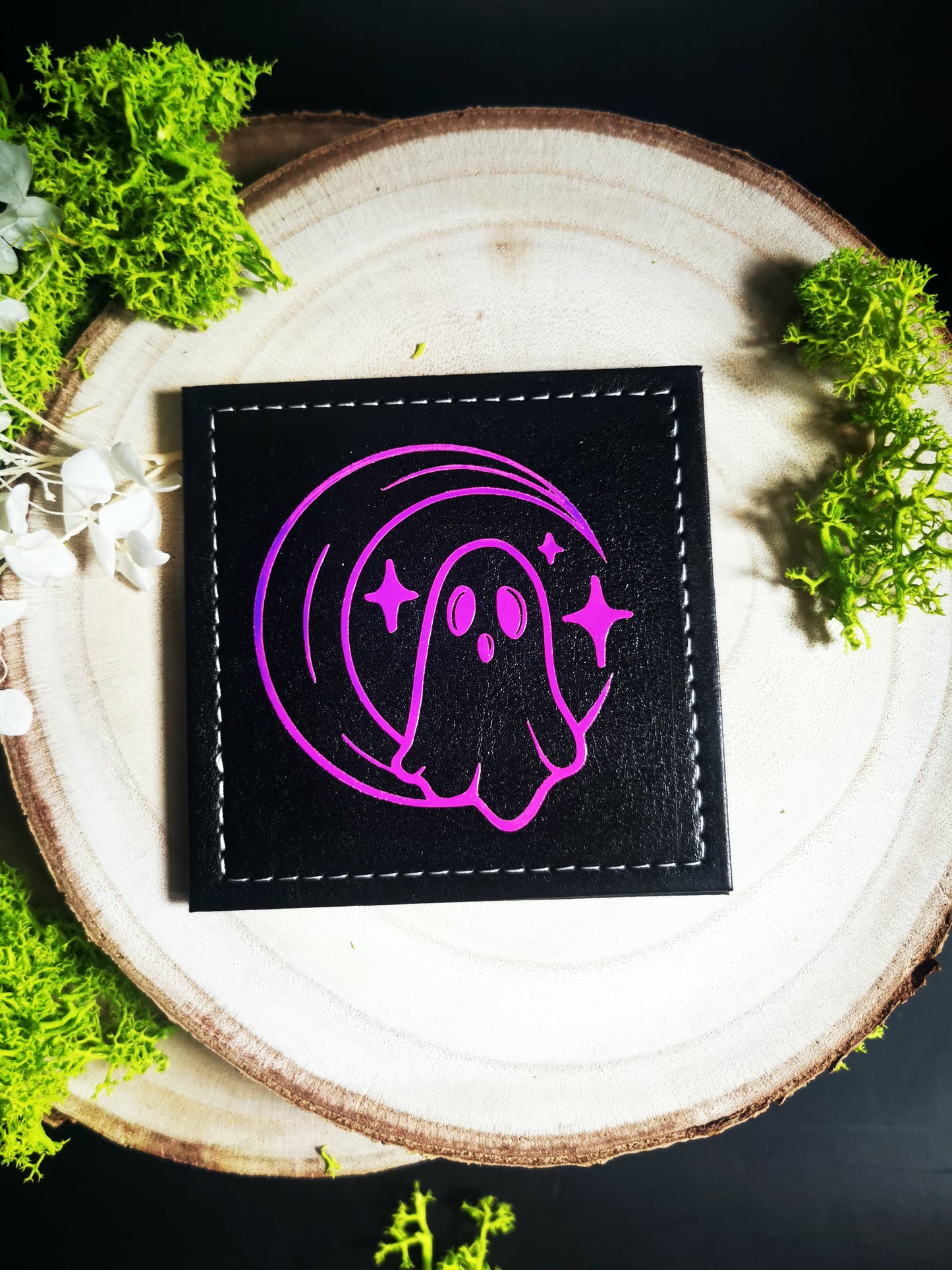 “Ghosts” Coasters Glow in the dark!