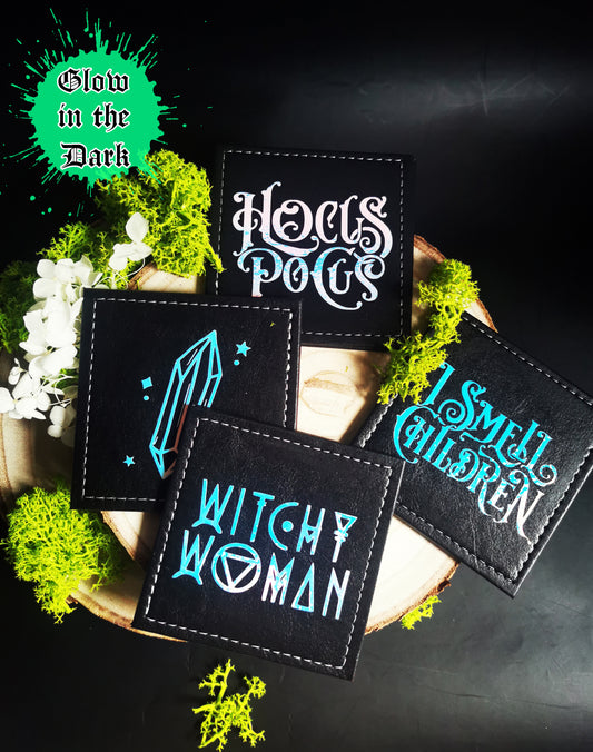 “Witches” Coasters Glow in the Dark