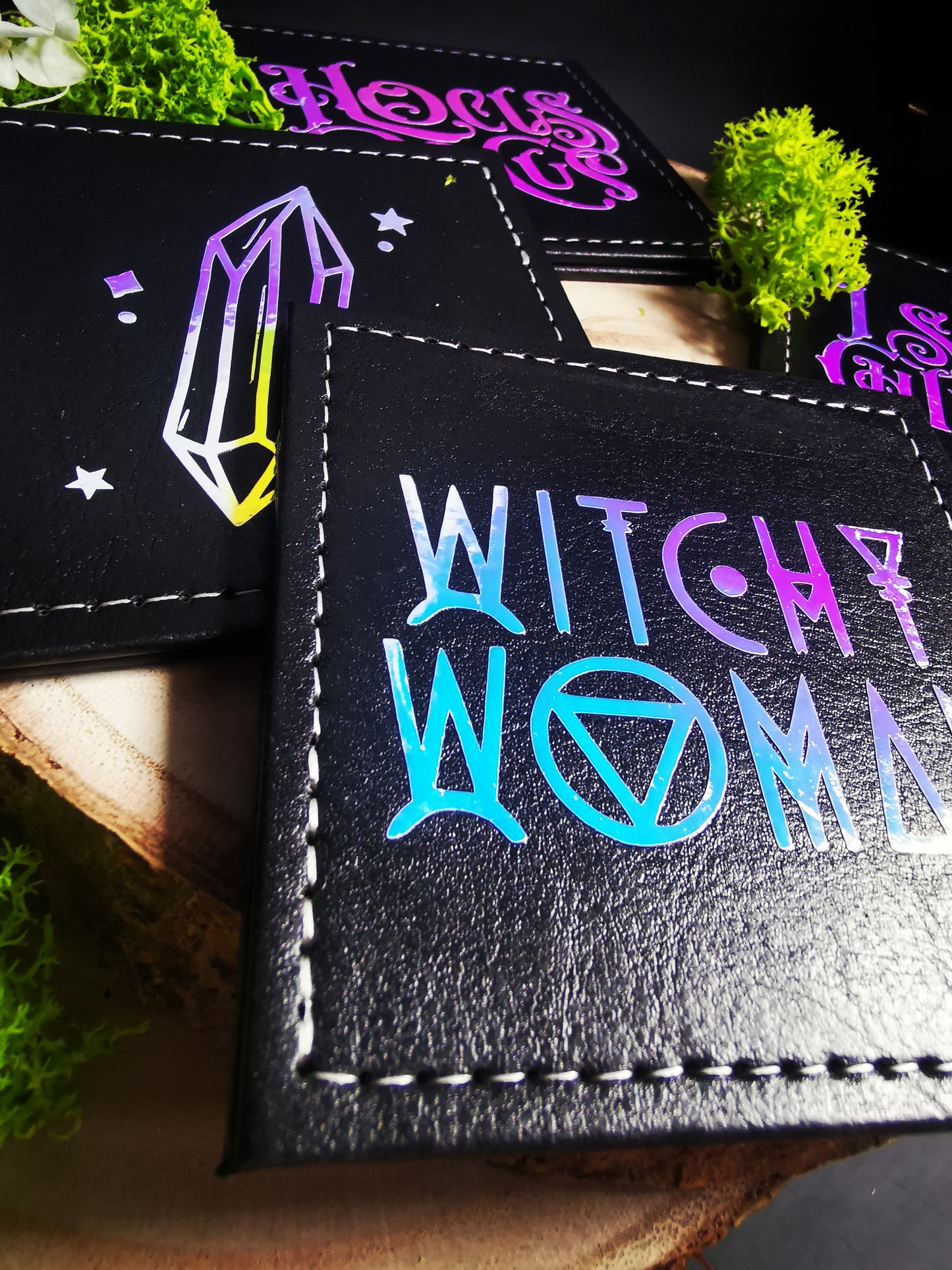 Sous-Verres "Witches" Brillent dans le noir