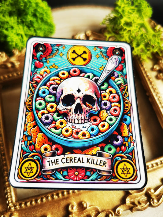 Cereal Killer Tarot Card Stickers